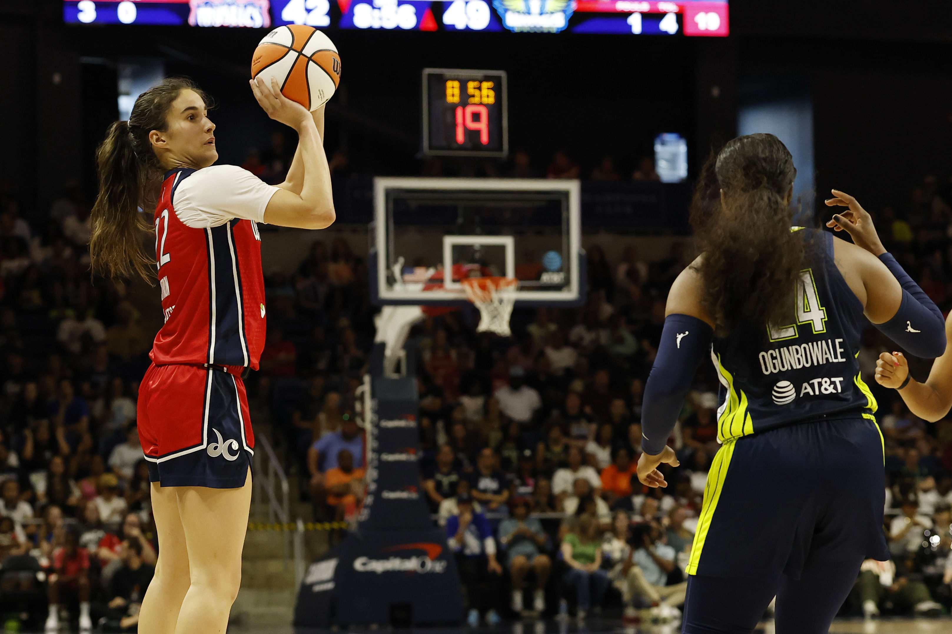 WNBA: Dallas Wings at Washington Mystics - Source: Imagn